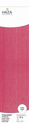 Papier krepowy cerise (FSC, 250x50cm)