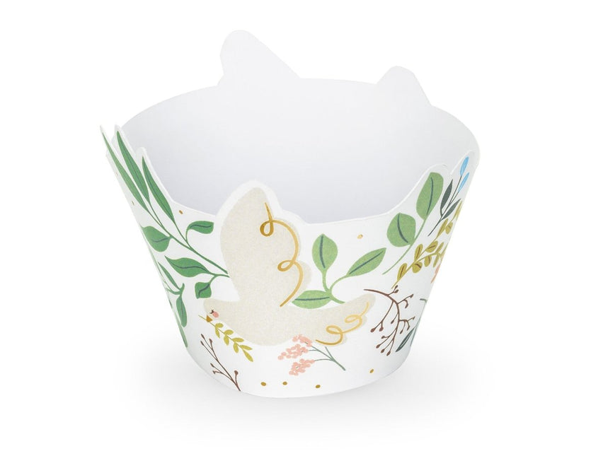 Cupcake Vormpjes Bloemen 6st van Partydeco koop je bij Partywinkel