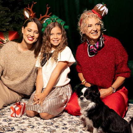 Cupcake with Mistletoe Headband, 19x19cm van Partydeco koop je bij Partywinkel