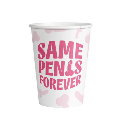 Kubeczki na penisa „Same Forever” – 8 szt