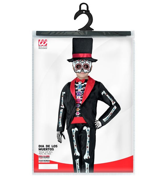 Dag Van De Doden Kostuum Jongen van Widmann koop je bij Partywinkel