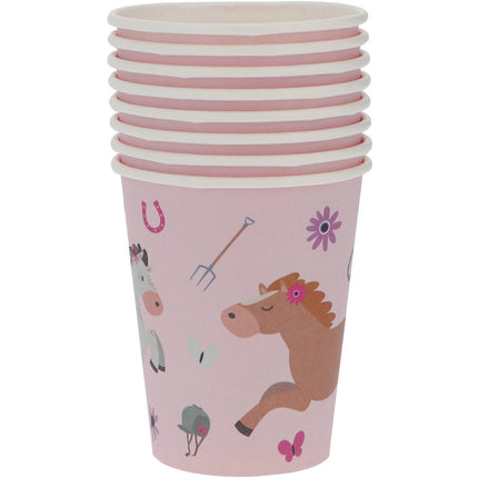 Horse Cup 250ml 8szt