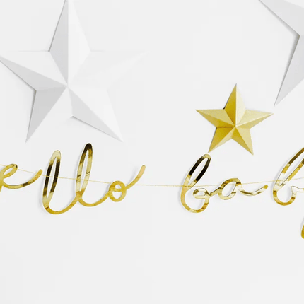 Decoratie Sterren Goud 6st van Partydeco koop je bij Partywinkel