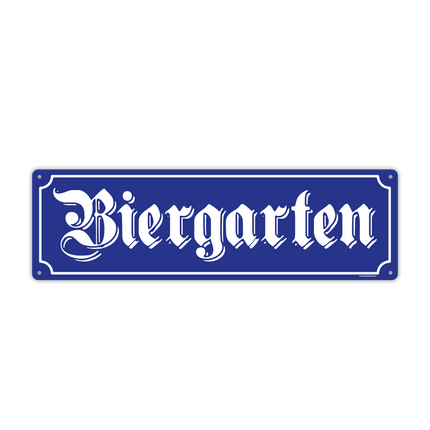 Tabliczka na drzwi Oktoberfest Biergarten 48 cm