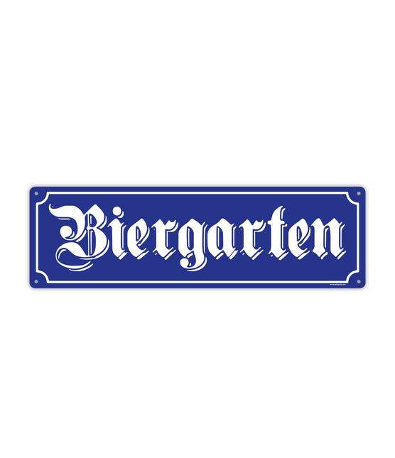 Tabliczka na drzwi Oktoberfest Biergarten 48 cm