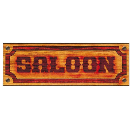 Deurbord Saloon van Widmann koop je bij Partywinkel