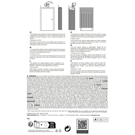Deurgordijn Holografisch 2m van Fiestas Guirca koop je bij Partywinkel