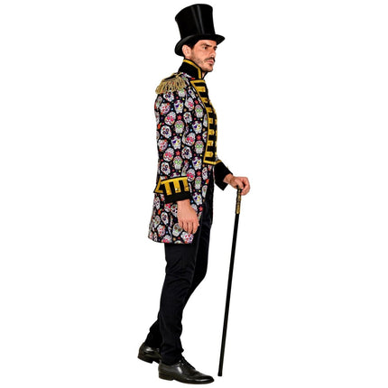 Dia De Los Muertos Jas Heren Neon van Widmann koop je bij Partywinkel