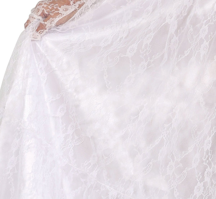 Dia De Los Muertos Jurk Wit Dames Bruid van Fiestas Guirca koop je bij Partywinkel