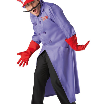 Kostium męski Dick Dastardly Wacky Races