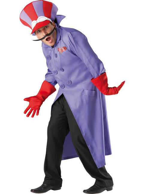 Kostium męski Dick Dastardly Wacky Races