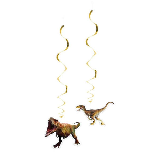 Dino Hangdecoratie 85cm 2 delig - Partywinkel - 8712026506030