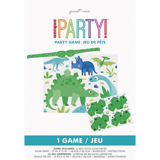 Dino Spel 18 delig van Unique koop je bij Partywinkel