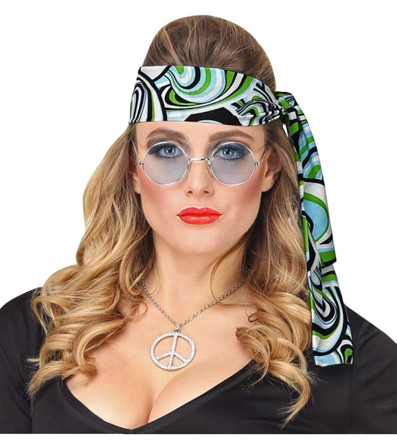 Disco 70S Hoofdband Groen van Widmann koop je bij Partywinkel