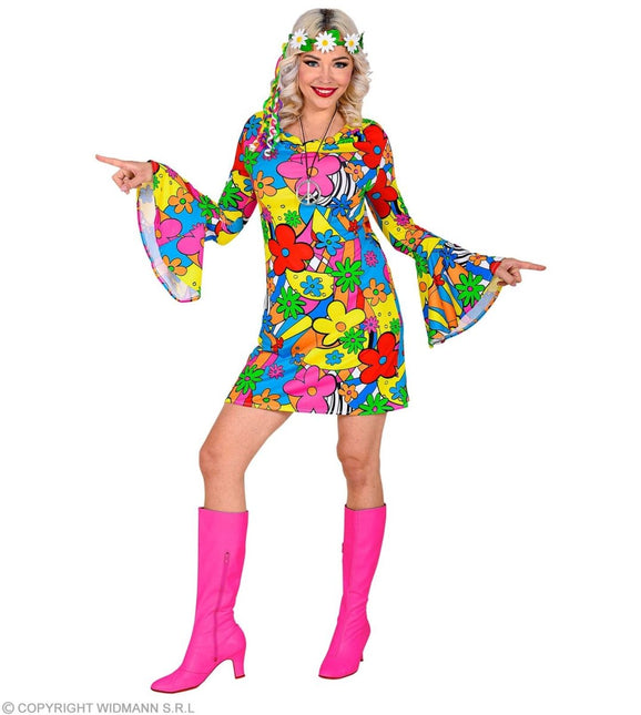 Disco 70S Jurk Dames - Partywinkel - 8003558487691
