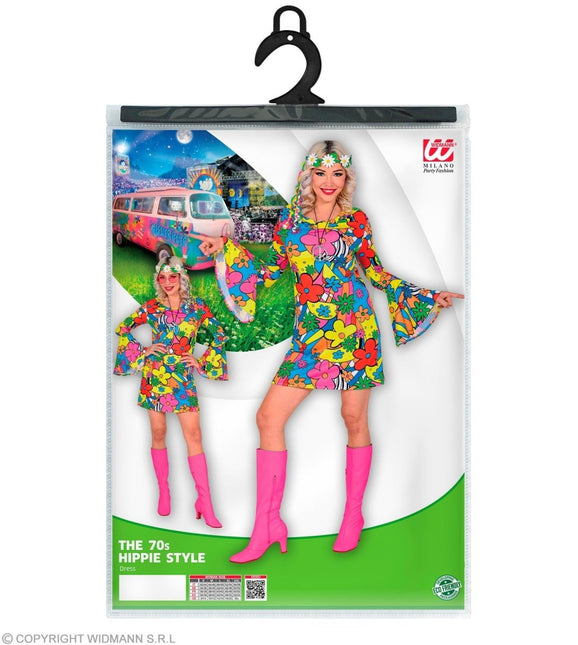 Disco 70S Jurk Dames - Partywinkel - 8003558487691