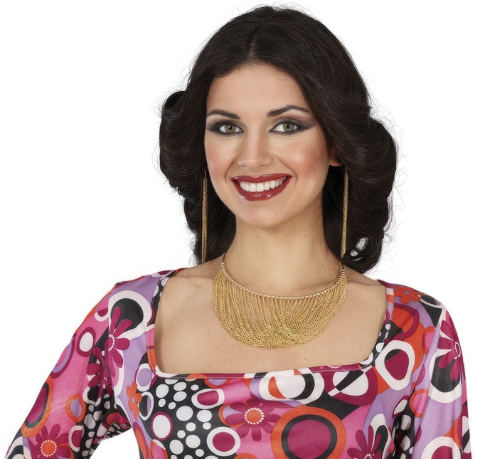 Disco 70S Ketting Goud van Fiestas Guirca koop je bij Partywinkel