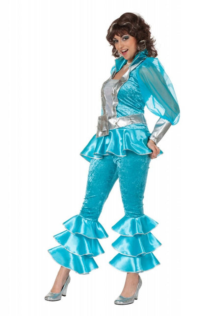 Disco Pak Blauw Dames van Wilbers & Wilbers koop je bij Partywinkel