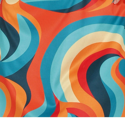 Disco Pak Blauw Oranje Dames - Partywinkel - 8434077860670