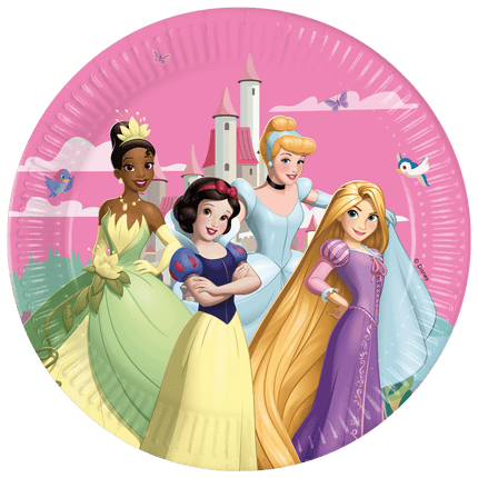 Disney Prinsessen Borden 23cm 8st van Procos koop je bij Partywinkel