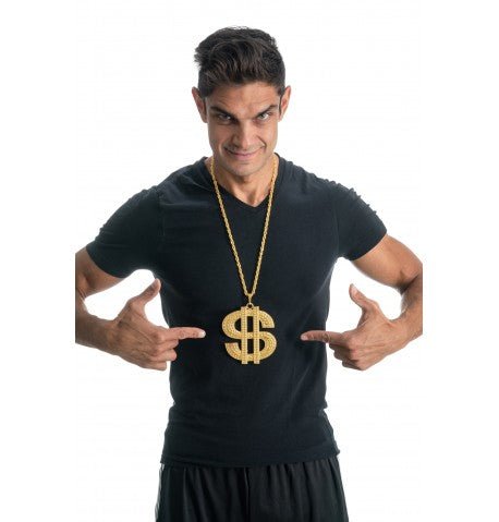 Dollar Ketting 1m 11x10cm van CHAKS koop je bij Partywinkel