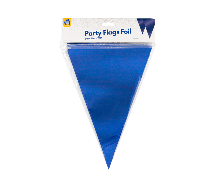 Donkerblauwe Slinger 10m - Partywinkel - 8716764236280