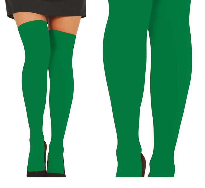 Donkergroene Kousen Donkergroen van Fiestas Guirca koop je bij Partywinkel