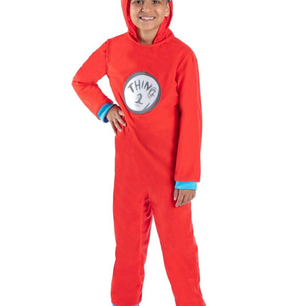 Dr Seuss Cat in the Hat, Thing 1 & 2 Kostuum Uni kids van Smiffys koop je bij Partywinkel