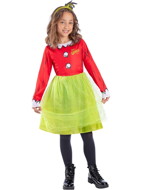 Dr. Seuss De Grinch Kerstvrouwenkostuum van Smiffys koop je bij Partywinkel