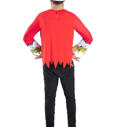 Dr. Seuss The Grinch Santa Kit van Smiffys koop je bij Partywinkel