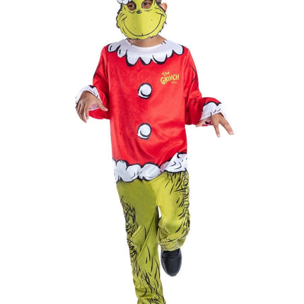 Dr. Seuss The Grinch Santa Kostuum Kind van Smiffys koop je bij Partywinkel