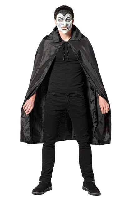 Dracula Cape Zwart van Partychimp koop je bij Partywinkel