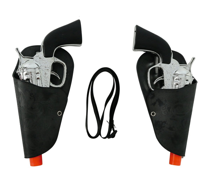 Dubbele Holster 2 Pistolen van Fiestas Guirca koop je bij Partywinkel