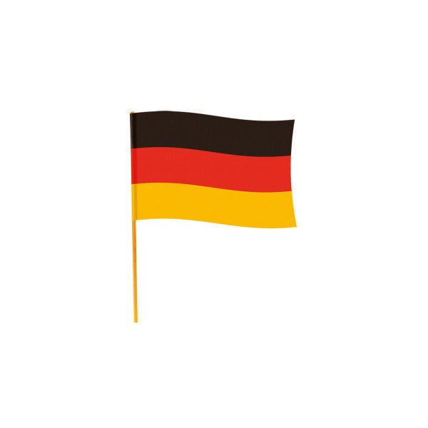 Duitsland Vlag 70cm van Riethmueller koop je bij Partywinkel