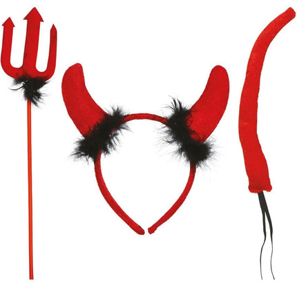 Duivel Set - Partywinkel - 8434077185124