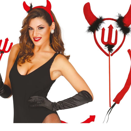 Duivel Set - Partywinkel - 8434077185124