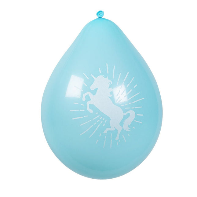 Eenhoorn Ballonnen 25cm 6st van Boland koop je bij Partywinkel