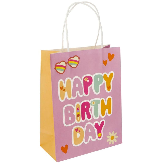 Emoij Uitdeeltasjes 27cm 6st van Folat koop je bij Partywinkel