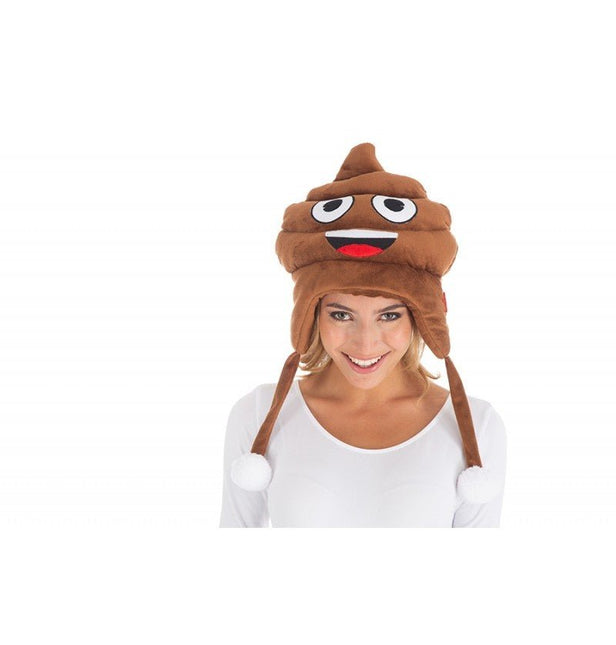 Emoji Poep Hoed van CHAKS koop je bij Partywinkel