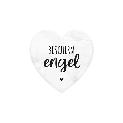 Engel Marmer Hartje 5cm van Paper Dreams koop je bij Partywinkel