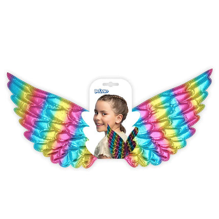 Engel Vleugels Regenboog 45cm - Partywinkel - 8712026529435