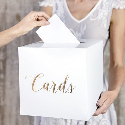 Enveloppendoos Bruiloft 24cm van Partydeco koop je bij Partywinkel