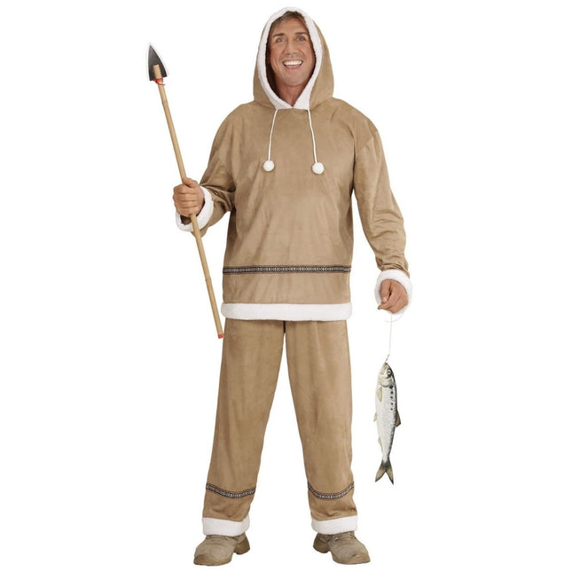Eskimo Kostuum Heren 2 delig - Partywinkel - 8003558055616