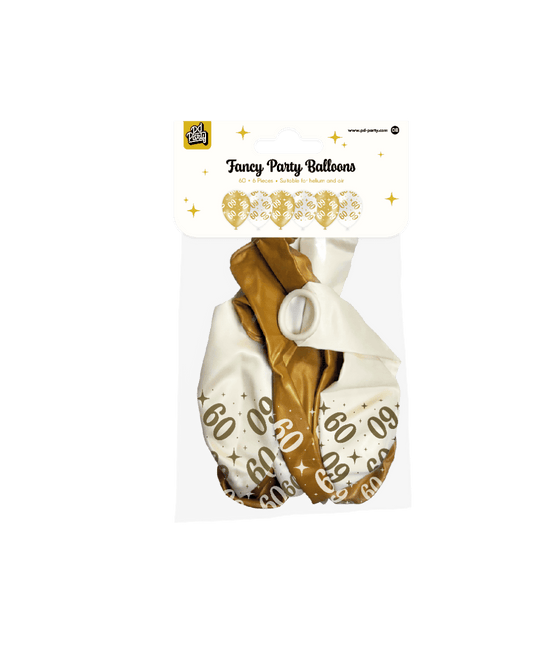 Fancy party latex ballonnen - 60 van Paper Dreams koop je bij Partywinkel