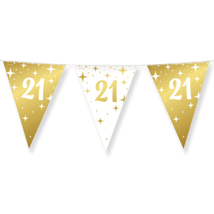 Fancy party Vlaggenlijn folie - 21 van Paper Dreams koop je bij Partywinkel