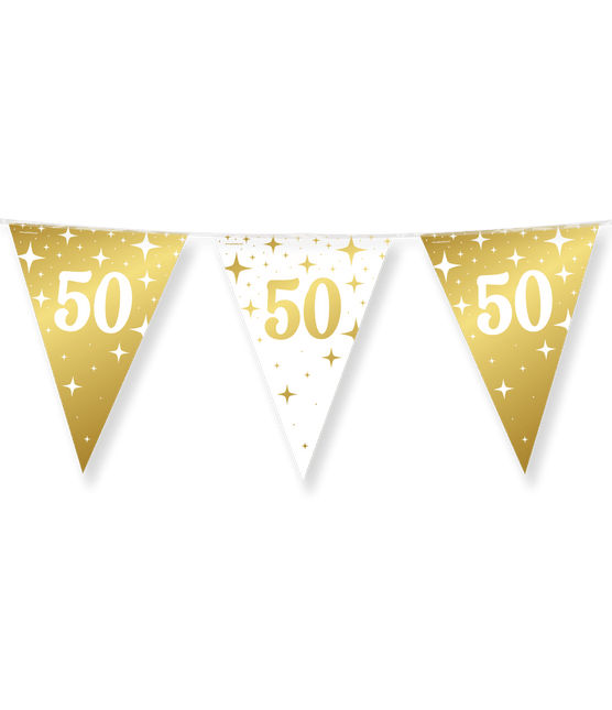 Fancy party Vlaggenlijn folie - 50 van Paper Dreams koop je bij Partywinkel