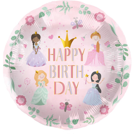 Księżniczki balon helowy pusty 45cm