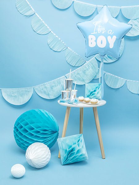 Feesttoeters Blauw 6st van Partydeco koop je bij Partywinkel