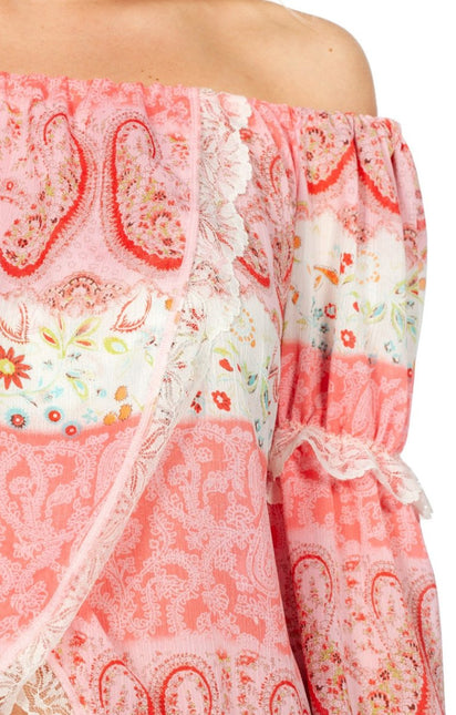 Festival Blouse Dames Roze van Wilbers & Wilbers koop je bij Partywinkel