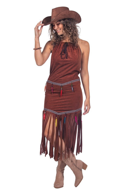Festival indianen jurk - Partywinkel - 8720059065646
